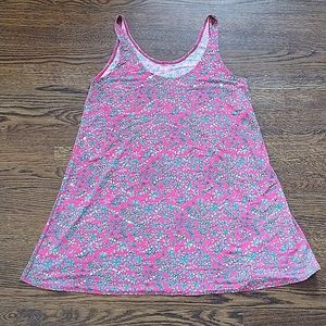 Myskova pink tank style swim cover size m